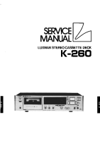 Luxman K-260-Service-Manual